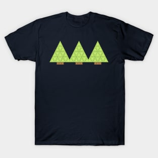 Fractal Trees quilt T-Shirt